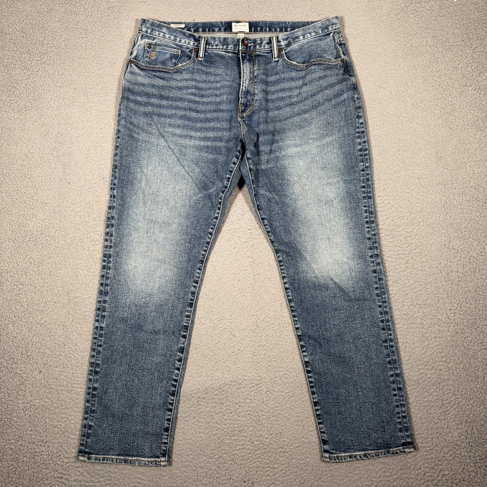 Todd Snyder Jeans Mens 38x32 Blue Stretch 5 Pocket Denim Slim Fit Casual Preppy